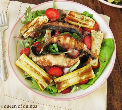 Summer Grilled Vegetable Salad_Queen of Quinoa