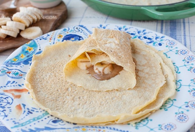 Grain-Free Paleo Crepes from Against All Grain #paleo #glutenfree