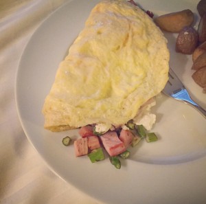 hotel 1000 seattle cheese omelette asparagus goat cheese