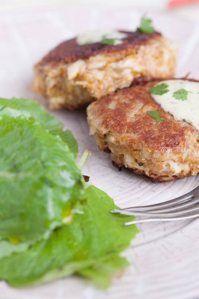 Gluten-Free Crab Cakes Recipe from Danielle Walker's Against all Grain