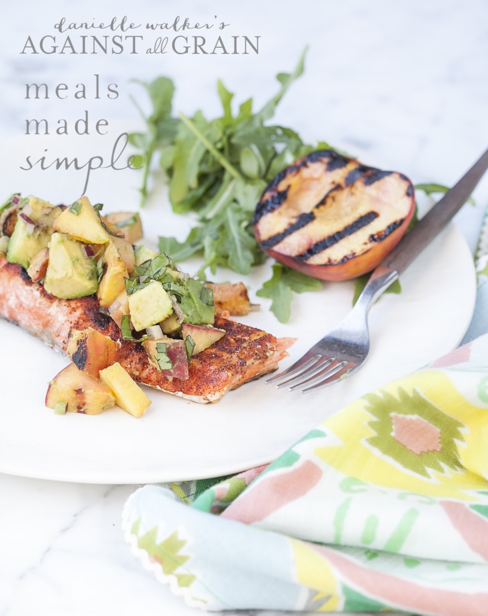 Paleo BBQ Rub Recipe on Salmon from Meals Made Simple Cookbook by Danielle Walker's Against all Grain Paleo BBQ Rub Recipe on Salmon from Meals Made Simple Cookbook by Danielle Walker's Against all Grain