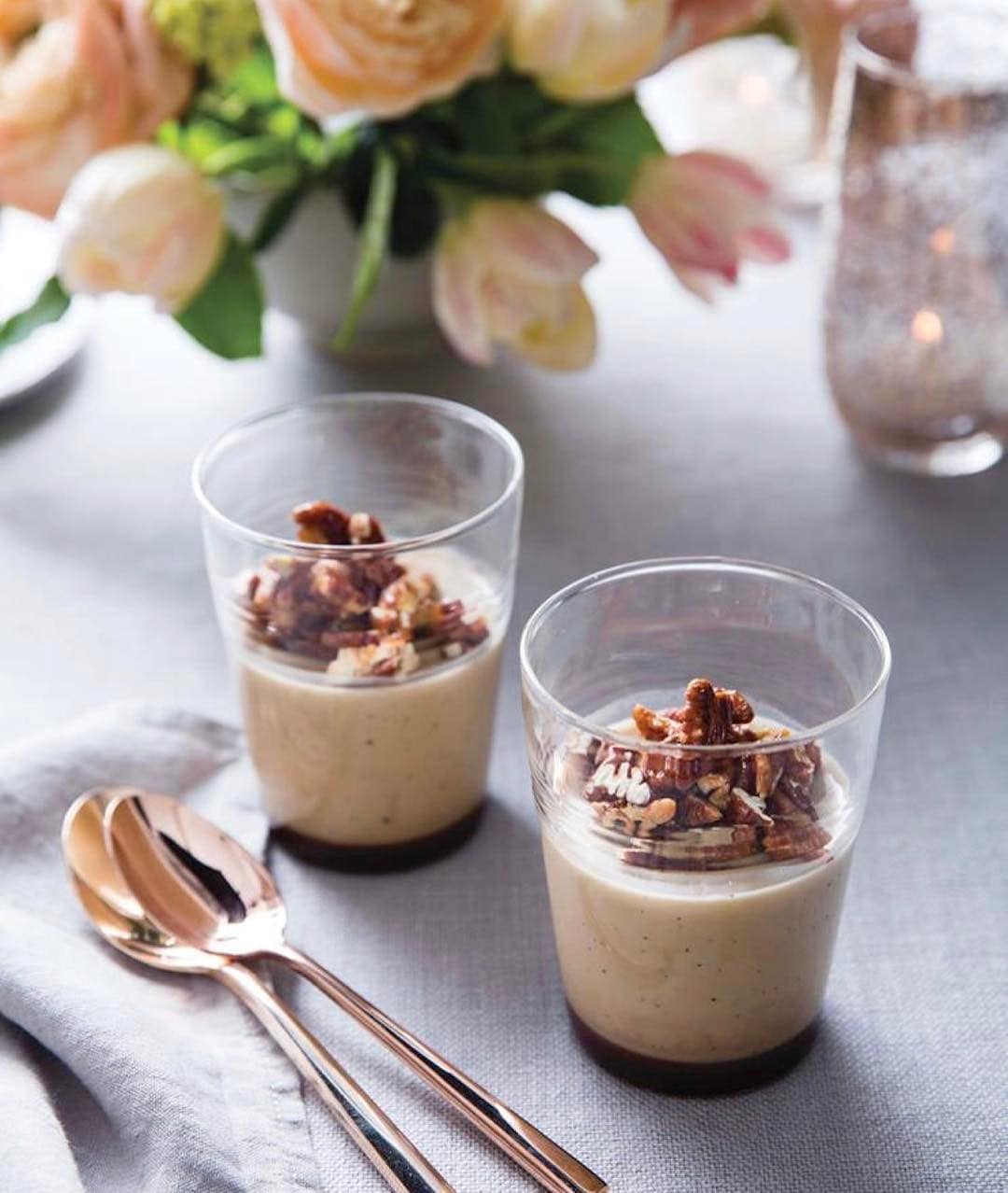 salted caramel pannacotta