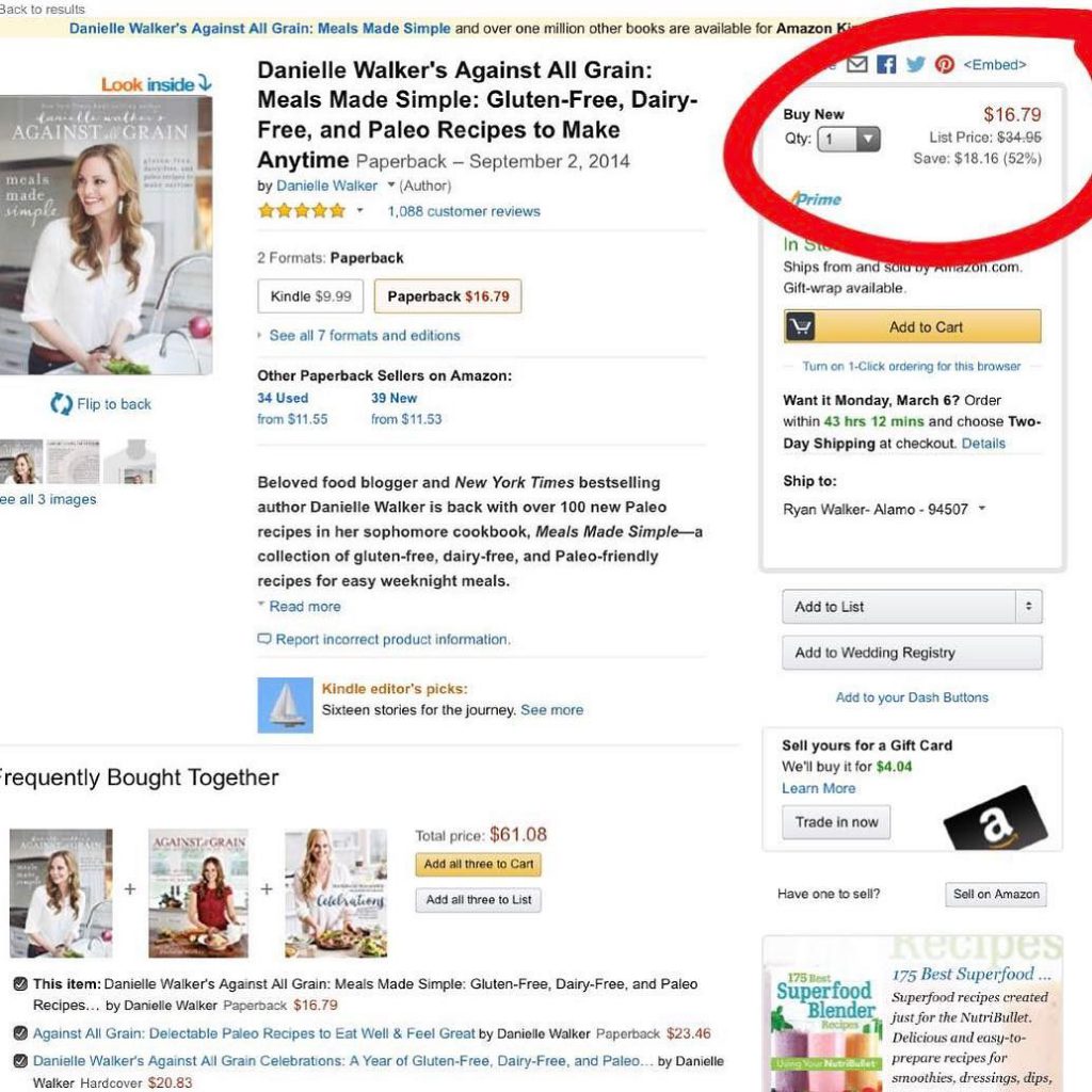 Meals made simple book sale