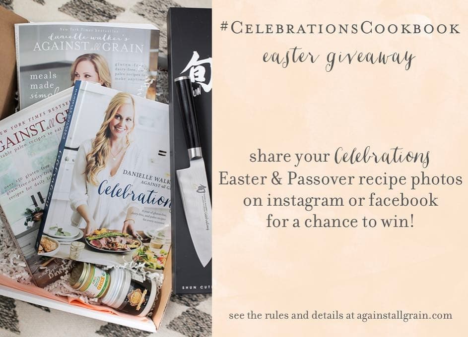 cookbook easter giveaway