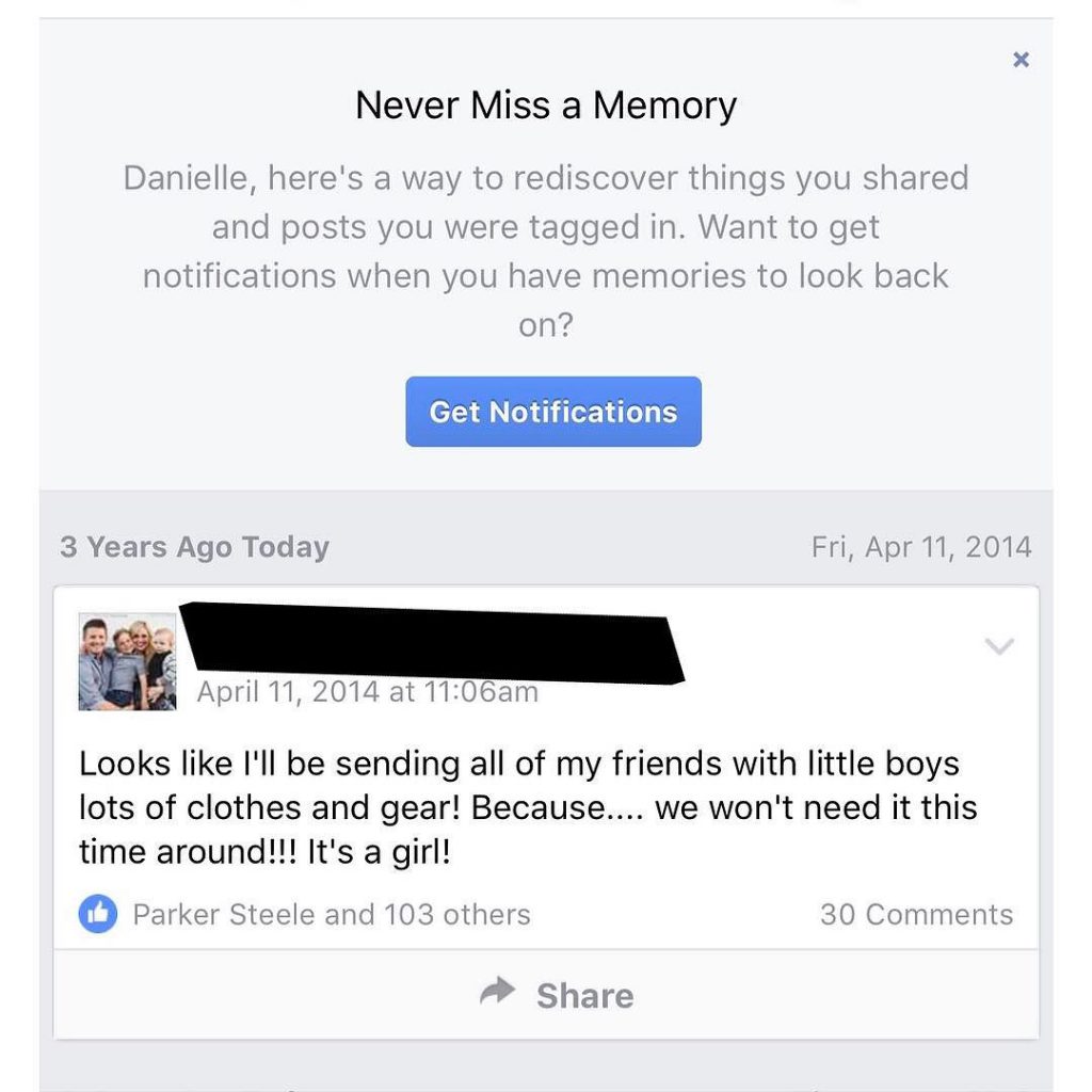 facebook memory