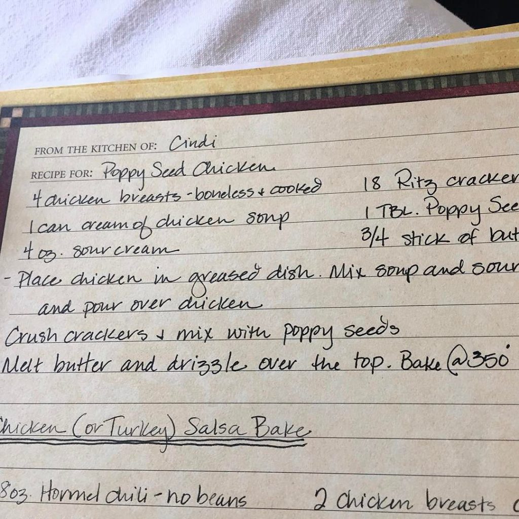 poppyseed chicken