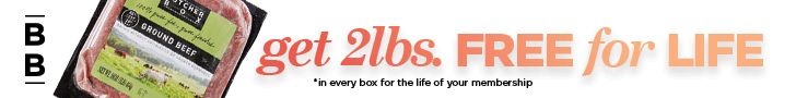 ButcherBox sponsored this post and the free gift with each box.